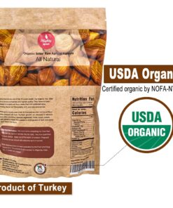Mighty Apricot USDA Organic Bitter Apricot Kernels(1LB) 16oz, Natural Raw Bitter Apricot Seeds, Vegan, Non-GMO, Gluten Free, Great source of Vitamin B17 and B15 1 Pound (Pack of 1) 15 81nhIa OQiL
