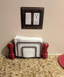 Trudeau 4.5" Salt & Pepper Set Salt and Pepper Shakers, Burgundy 24 81nhQ1RDENL