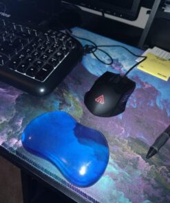 Innovera IVR51432 Gel Mouse Wrist Rest - Blue 7 81nicuzD0oL