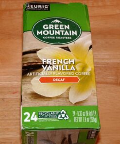 Green Mountain Coffee Roasters French Vanilla Decaf, Single-Serve Keurig K-Cup Pods, Flavored Light Roast Coffee, 24 Count 24 Count (Pack of 1) 30 81nmfJ4MysL