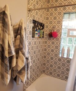 HOME SO Suction Cup Hooks for Shower, Bathroom, Kitchen, Glass Door, Mirror, Tile – Loofah, Towel, Coat, Bath Robe Hook Holder for Hanging up to 15 lbs – Rustproof Chrome Stainless Steel (1-Pack) 1 35 81nnn9w8RwL