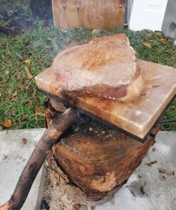 Himalite Himalayan Pink Salt Block & Metal Tray Set 12” x 8” x 1.5” for Cooking, Grilling, Cutting, and Serving with Himalayan Cooking Accessories 33 81no7abf8ML