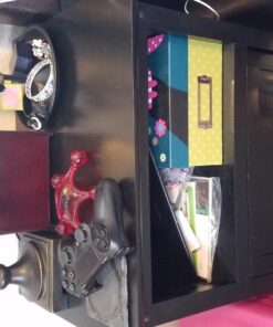 Winsome Wood Henry Accent Table, Black, 19 inches 41 81npZMHTFSL