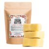 Better Shea Butter Raw Cocoa Butter - Unrefined, 100% Pure, Food Grade - Use for Cocoa Lip Balm, Stretch Marks Cream, Cacao Butter Cream, Scars Oil, Whipped Lotion - Skin & Hair Moisturizer 1LB Block Bar 1 Pound (Pack of 1)