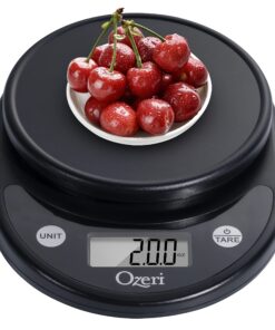 Ozeri Pronto Digital Multifunction Kitchen and Food Scale, All Black 23 81nrix7WBgS