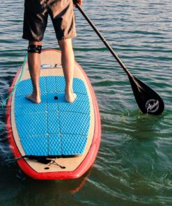 Abahub Carbon SUP Paddles, 1 x 3 Section Adjustable 67" - 86" Carbon Fiber Shaft, Lightweight Stand-up Paddle Oars for Paddleboards, with a Carrying Bag Carbon Fiber Shaft & Black Plastic Blade 14 81nrvBgGR9L