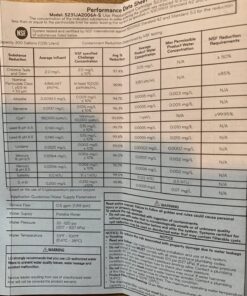 LG LT600P - 6 Month / 300 Gallon Capacity Replacement Refrigerator Water Filter (NSF42 and NSF53 5231JA2006A, 5231JA2006B, 5231JA2006F, or 5231JA2006F , White 39 81nsTiHp0qL