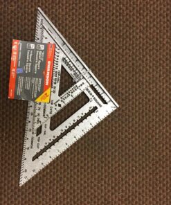 SWANSON Tool Co., Inc SW1201K Value Pack 7 inch Speed Square and Big 12 Speed Square (without layout bar) ships with Blue Book Speed Square 3 Piece Value Pack 37 81nsaq oiRL