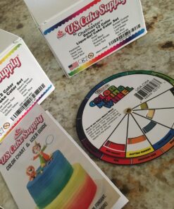 24 Color Cake Food Coloring Liqua-Gel Decorating Baking Primary & Secondary Colors Deluxe Set - U.S. Cake Supply 0.75 fl. oz. (20ml) Bottles - Made in the U.S.A. 30 81nuK76iHuL 1