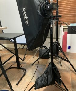 Amazon Basics Aluminum Light Photography Tripod Stand with Case - Pack of 2, 2.8 - 6.7 Feet, 3.66 Pounds, Black 2-Pack 40 81nxbsbQ3nL