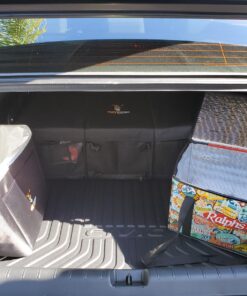 Tuff Viking Convertible Large 3 Compartment SUV Trunk Organizer | Grocery Organizer w Tie Down Straps and Insulated Leakproof Cooler Bag for Cars, Trucks and SUVs. PATENTED (4-in-1 w/Cooler, Black) 3-in-1 w/ Cooler bag 32 81nxcVw xSL