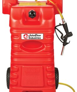 Fuel Cart FC-25PFC 25-Gallon Gravity Feed Gas Caddy, Red