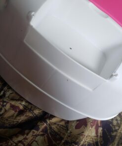 Summer Infant Step by Step Potty, Pink - 3-in-1 Potty Training Toilet - Features Contoured Seat, Flushable Wipes Holder and Toilet Tissue Dispenser, 13x9.5x15.5 Inch (Pack of 1) 1 Count (Pack of 1) 43 81o FCuY2qL