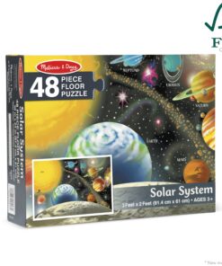 Melissa & Doug Solar System Floor Puzzle (48 pcs, 2 x 3 feet) 31 81o vurEmFL