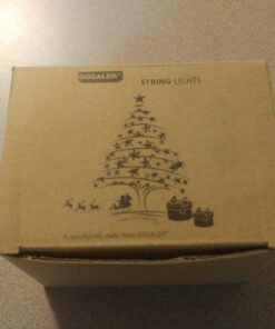 GDEALER 2 Pack LED Fairy Lights Halloween Battery Operated String Lights Waterproof 8 Modes Remote Control Color Changing Christmas Lights 60 LED 20 Feet Copper Wire Firefly Lights- Multicolor 43 81o15PeJTL