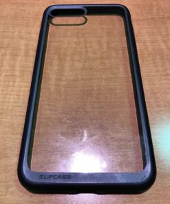 SUPCASE Unicorn Beetle Style Case Designed for iPhone 7 Plus, iPhone 8 Plus Case, Premium Hybrid Protective Clear Case for Apple iPhone 7 Plus 2016 / iPhone 8 Plus 2017 (Black) Black 82 81o2HJWQ6XL