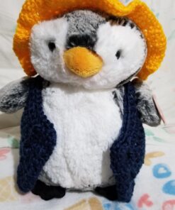 Aurora® Snuggly Sweet & Softer™ Perky Penguin™ Stuffed Animal - Comforting Companion - Imaginative Play - Gray 9.5 Inches 9.5 Inch (Pack of 1) 38 81o4tTtHODL 2