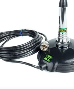 Alternative view of Nagoya RB-50 Heavy Duty Universal NMO Magnet Mount, Includes 18' of RG-58A/U Cable with a PL-259 Connector (Includes NMO Rain Cap) RB-50 NMO Magnet Mount