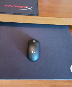 Logitech G640 Cloth Gaming Mouse Pad, Moderate surface friction, Consistent surface texture, Stable, Rollable - Black Mousepad 27 81o5ZDbdQ9L
