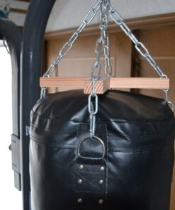 Everlast Steel Heavy Punching Bag Stand Workout Equipment for Kickboxing, Boxing, and MMA Training with 3 Plate Pegs and 100 Pound Capacity Black 57 81o6RflbsKL