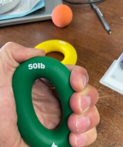 Iron Crush Best Hand Grip Strengthener, A Forearm Wrist & Finger Exerciser, Set of 3 Level Resistance, 2 Year Warranty, Perfect Trainer 4 Rehabilitation & Athletes, The Grippers U R Looking 4! 17 81o7U1Wj L