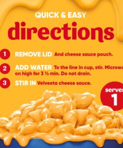 Velveeta Original Shells and Cheese, 2.39 Oz Cup 16 81o8q3smPtL