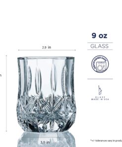 Luminarc Brighton 16-Piece Assorted Glass Tumbler Set Clear Standard Packaging 21 81o9EL2dVaL