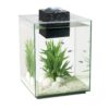 Fluval Chi II Series Aquarium Set, 5-Gallon - Aquarium Tank with Ambient LED Lighting, Flowing Water, and Elegant Design, White 5 gal 6 81o9cjGa73L