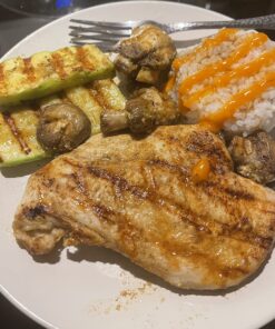 Hamilton Beach Steak Lover's Electric Indoor Searing Grill, Nonstick 100 Square, Stainless Steel (25331), Black and Stainless, Medium Serving 40 81o9tsHx8BL 1