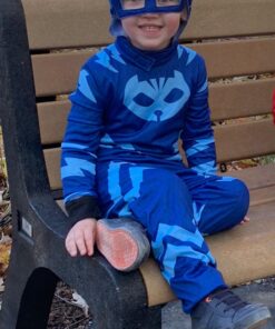 Disguise Catboy Costume for Kids, Official PJ Masks Costume Jumpsuit Medium (3T-4T) 32 81oAaw8KYSL