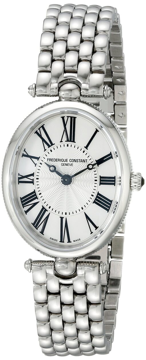 Frederique Constant Women's FC200MPW2V6B Art Deco Stainless Steel Watch