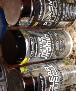 MuscleTech Platinum Multivitamin for Immune Support 18 Vitamins & Minerals Vitamins A C D E B6 B12 Daily Workout Supplements for Men 90 Ct 41 81oBv0693vL