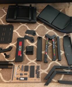 Next Level Racing F-GT Racing Simulator Cockpit. Formula and GT racing simulator cockpit compatible with Thrustmaster, Fanatec, Moza Racing on PC, Xbox and PS 57 81oC3T3AaZL