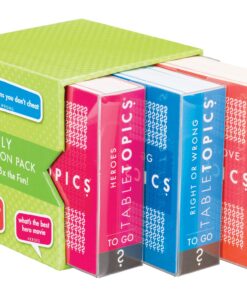 Alternative view of TableTopics Family Conversation Question Card Pack - 120 Fun Question Cards for Families, Great for Family Game Night, Conversation Starter Cards for Parties, Fun for All Ages