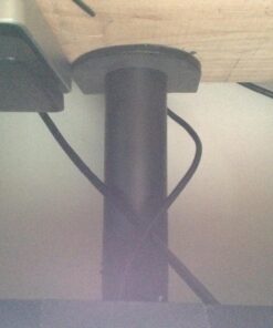 Mount-It! Triple Monitor Mount | 3 Monitor Desk Stand | Fits Three Computer Screens 19 20 21 22 23 24 Inches | C-Clamp Base | Heavy Duty Full Motion Tri Arms | VESA 75 100 Compatible up to 24 inches 71 81oDqrlZZ L