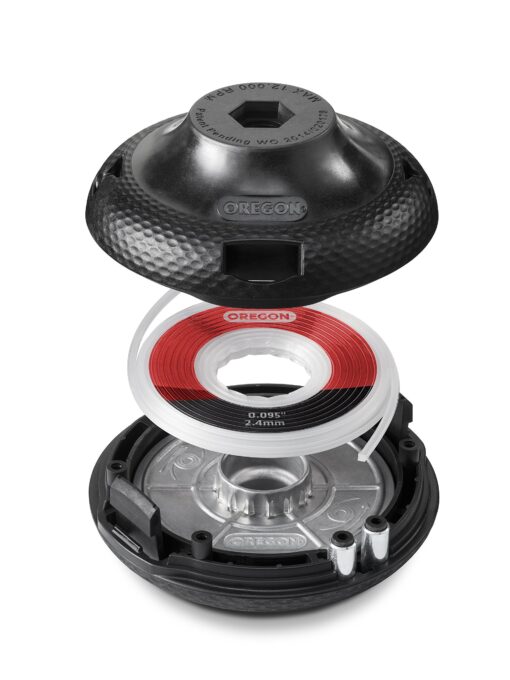 Oregon Gator SpeedLoad Universal 4-1/2” Trimmer Head & Line for Gas String Trimmers & Multi Tools Up To 25cc. Fits Ryobi, Homelite, TroyBilt, Stihl and more Small Head 4-1/4"