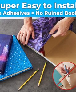 Stretchable Jumbo Book Cover ~ Set of 3 Assorted 10 81oEqbMJxtL