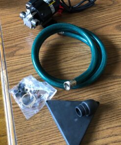 WAYNE PC2 Portable Transfer Water Pump With Suction Hose And Attachment, Black Small 35 81oFDGOmWDL