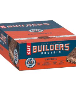 CLIF Builders - Chocolate Flavor - Protein Bars - Gluten-Free - Non-GMO - Low Glycemic - 20g Protein - 2.4 oz. (12 Count) 34 81oFMKgxbgL