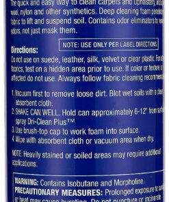 Alternative view of Blue Coral DC22 Upholstery Cleaner Dri-Clean Plus with Odor Eliminator, 22.8 oz. Aerosol