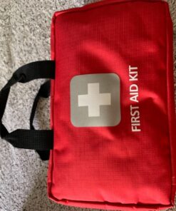 First Aid Kit – 291 Pieces of First Aid Supplies | Hospital Grade Medical Supplies for Emergency and Survival Situations | Ideal for Car, Trucks, Camping, Hiking, Travel, Office, Sports, Pets, Hunting, Home 291 Piece - Bag 56 81oHVOiThL