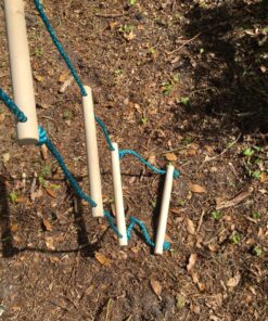 Slackers 8 ft Rope Ladder - Best Outdoor Ninja Warrior Training Equipment For Kids - A Great Addition To Your Backyard Ninjaline Obstacle Course - Rated Ages 5+ 20 81oHtJwjiL