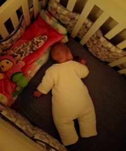 Baby Merlin's Magic Sleepsuit - 100% Cotton Baby Transition Swaddle - Baby Sleep Suit - Cream - 6-9 Months 36 81oJHlpgRxL