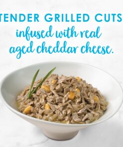 Purina Fancy Feast Grilled Gravy Wet Cat Food, Delights Grilled Tuna & Cheddar Cheese Feast - (24) 3 oz. Cans Cheddar Delights in Gravy 3.00 Ounce (Pack of 24) 27 81oKuf1ZCpL 1