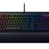 Razer BlackWidow Elite Mechanical Gaming Keyboard: Orange Mechanical Switches - Tactile & Silent - Chroma RGB Lighting - Magnetic Wrist Rest - Dedicated Media Keys & Dial - USB Passthrough 65 81oLMQUj4fL