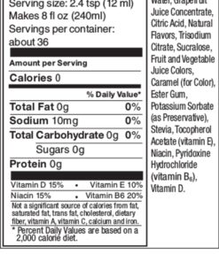 Alternative view of SodaStream Variety Pack Drink Mixes, 0 Calories, 14.8 Fl Oz (Pack of 4)