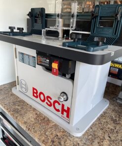 BOSCH RA1171 25-1/2 in. x 15-7/8 in. Benchtop Laminated MDF Top Cabinet Style Router Table with 2 Dust Collection Ports 69 81oNQhr4hL