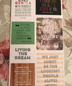 Me & My Big Ideas PPS-37 Pocket Pages Stickers 6 Sheets/Pkg-Love Yourself Original Version 47 81oNe09GWpL 1