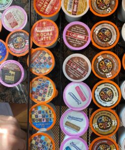Crazy Cups Flavored Coffee Pods Variety Pack, Fully Compatible With All Keurig Flavored K Cups Brewers, Coffee Sampler, 40 Count 46 81oRMMMIZQL