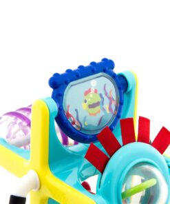 Sassy Fishy Fascination Station 2-in-1 Suction Cup High Chair Toy | Developmental Tray Toy for Early Learning | for Ages 6 Months and Up 18 81oRaJs65LL